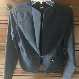 XOXO Green/Blue/Black Blazer